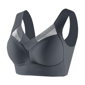 Soutien-gorge sans fil pour femme, confort 18 heures, couvrance intégrale, soutien 4 directions, sans coutures, respirant, anti-transpiration, grandes tailles, lot de 2 - Product Image 3