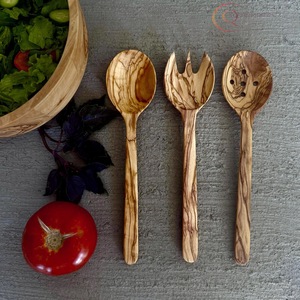 Stylish <b>Wooden</b> Cutlery Set Reusable Sustainable <b>Utensils</b> for Home Office Lunch & Outdoor Use - Product Image 1
