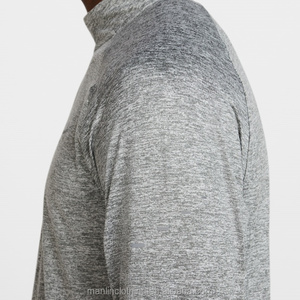 เสื้อมีฮู้ดแบบรูดซิปครึ่งสำหรับผู้ชายเสื้อมีฮู้ดแบบสวมศีรษะมีซิปรูด1/4พอดีตัวสำหรับเล่นกีฬาวิ่งที่มีน้ำหนักเบาโลโก้ออกแบบได้ตามต้องการ - Product Image 4