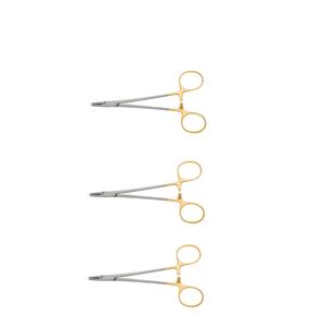 Instrumentos Quirúrgicos Baumgartner de Alta Calidad de 14.0 cm con Recubrimiento de Nitruro de Titanio y Dientes Cruzados de Dentavex Corporation - Product Image 3