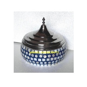 Incrustation de nacre de mariage, casseroles de service en acier inoxydable, chauffe-aliments, marmite, cocotte en nacre, ensembles d'ustensiles de cuisine, serpillière - Product Image 6