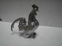 Statue de coq en métal, Figurine en forme de coq