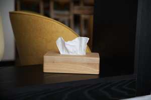 Caja de Pañuelos de Madera de Nogal de Lujo y Duradera |   Portarrollos de Papel de Madera para Baño y Sala de Estar |   Moderno Organizador de Escritorio |   Decoración del Hogar - Product Image 4