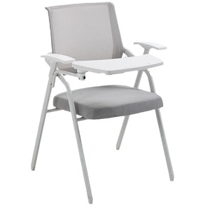 Chaise de formation de bureau moderne bon marché en gros, chaise de conférence pliable en tissu, bureau de formation avec tableau d'écriture - Product Image 4