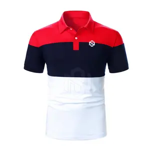 High Quality Custom Fabric 100% Cotton Men's Golf Polo Shirt Plain Golf Polo Shirt Made In Pakistan