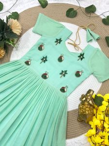 ชุดงานสำหรับเด็กทำจากผ้าฝ้ายผสมด้ายสวยงามและผู้จำหน่ายแฟชั่นจาก Surat - Product Image 4