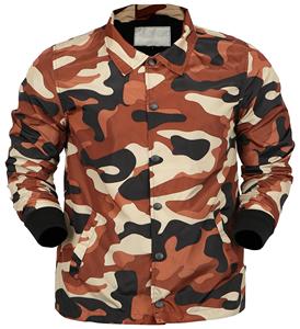 Veste zippée pour homme 100% nylon coupe-vent imperméable d'extérieur de haute qualité pour l'entraînement veste de neige - Product Image 5