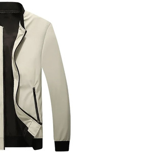 Chaquetas Bomber de Piel de Oveja de Primera Calidad Resistentes al Viento para Hombre y Mujer, Cuello Alto, Nuevo Estilo, Todas las Tallas y Colores, MOQ Bajo - Product Image 2