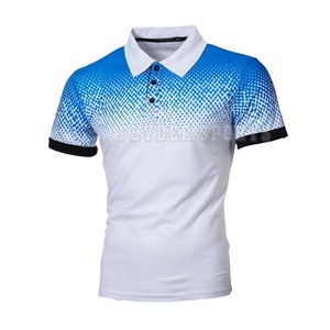 Venta al por mayor 100% algodón hombres Polo camisa bordado Logo hombres Polo camisa de lujo liso Golf Polo camisetas personalizadas Golf camisas - Product Image 2