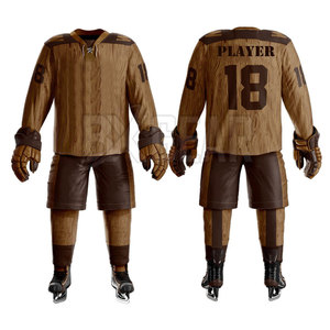 Uniforme de hockey sobre hielo fabricado en Pakistán con tela de alta calidad y comodidad ligera para uso en todas las estaciones - Product Image 1