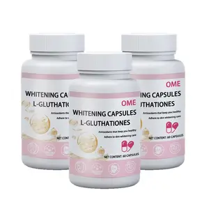 OEM L-Glutamine Capsules for Whitening Supplements - 500mg - 90/120 Vegetarian Capsules. Also available in powder form