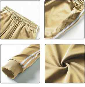 Chándal elegante 100% de lana Unisex de algodón grueso para correr, chándal para hombre, chándales con logotipo personalizado, Joggers, ropa deportiva transpirable - Product Image 3