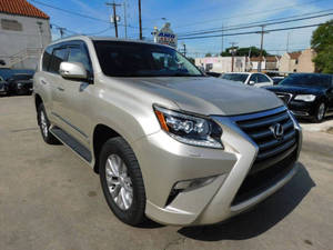 2015 GX 460 LX Turbo AWD con control de crucero adaptativo, interior claro, asientos de cuero, usado, volante a la izquierda - Product Image 3