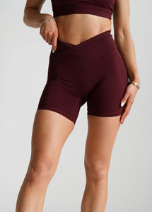 Customized V Waist <b>Biker</b> <b>Shorts</b> for <b>Women</b> High Waist Seamless Custom Logo Activewear Gym <b>Shorts</b> | OEM/ODM Manufacturer - Product Image 5