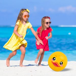 Divertido Pelota de Playa Inflable con Forma de Pato, 16 Pulgadas, PVC, Juguete para Piscina, Amarillo, Juegos Acuáticos, Recuerdos para Fiestas de Verano - Product Image 6