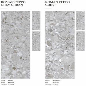 Carreaux de sol de qualité supérieure en gris moyen pour salon avec un aspect élégant disponibles en grande quantité - Product Image 2