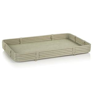 Bandeja rectangular de ratán gris multiusos de nueva tendencia de aspecto exótico de Thien Thanh - Product Image 1
