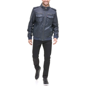 New <b>Leather</b> Jacket Factory made <b>High</b> Quality <b>top</b> trending professional manufactured OEM/ODM Service Men <b>Leather</b> jacket 2025 - Product Image 6