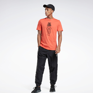 เสื้อยืดผ้าฝ้ายคอกลมสำหรับผู้ชายเสื้อยืดสุดเท่ - Product Image 2