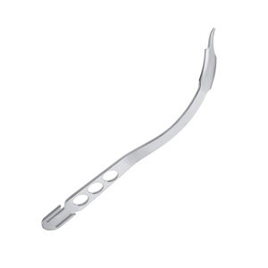 HOHMANN Levier à os courbé 11.12 "Pointe longue émoussée Largeur de mâchoire 3.9mm Largeur de la mâchoire 24 mm Ascenseur de chirurgie osseuse Hohmann - Product Image 2