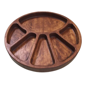Grand plateau de service en bois nouveau design, ustensiles de cuisine pour la maison, taille et logo personnalisés et plateau en bois fait main - Product Image 3