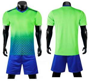 Custom logo football team kit breathable polyester sublimated training soccer jersey set <b>kids</b> - Product Image 4