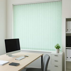 Persianas Verticales Integradas y Cortinas Elegantes de Primera Calidad para Decoración del Hogar, con Cuerda de Cuentas y Persianas de Poliéster - Product Image 2