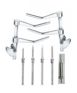 Venta caliente Caspar Cervical Distractor Set con tornillos Pasadores CE e ISO aprobado Instrumentos cervicales ortopédicos - Product Image 1