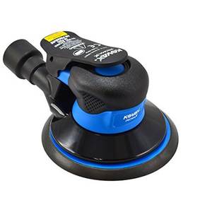 Ponceuse orbitale aléatoire pneumatique de 6 pouces avec aspiration, support auto-agrippant à 15 trous, orbite de 3/16 pouces - Product Image 4