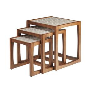 Classic Wooden Side <b>Table</b> For Traditional Farmhouse And <b>Rustic</b> Homes With Timeless Style And Functional Design - Product Image 1