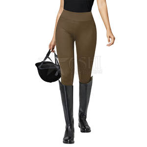 Collants cavaliers pour femmes, culottes d'équitation souples, leggings d'équitation, pantalon en silicone à siège complet, vêtements équestres, vente en gros - Product Image 3