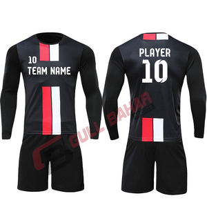 Uniforme de Fútbol Personalizado al por Mayor 2025, Servicio OEM/ODM, Uniforme de Fútbol Unisex Sublimado, 100% Poliéster, Manga Larga, Alta Calidad - Product Image 5