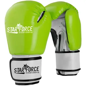工厂批发便宜的专业训练PU皮革拳击手套MMA手套打孔手套8盎司，10盎司，12盎司，14盎司，16盎司