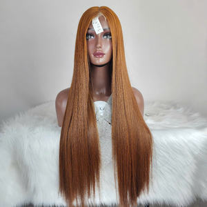 Perruque Lace Front 5x5 Marron Foncé en Gros, Transparente HD, Cheveux Humains Vierges Grade 12A, Sans Colle, avec Baby Hair - Product Image 1