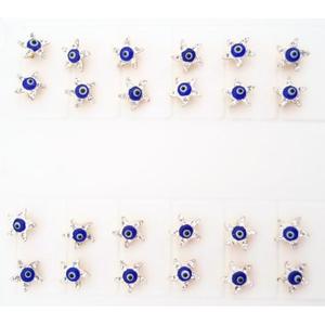 Boucles d'oreilles Evil Eye Diamètre: 0,80 cm - Product Image 2