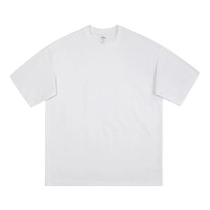 T-shirts décontractés pour hommes avec logo personnalisé Hip Hop Designer avec impression de logo T-shirt en coton de qualité supérieure Streetwear T-shirt de luxe 280 g/m² pour hommes - Product Image 3