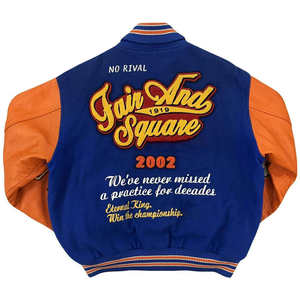 Veste pour homme, veste universitaire, broderie personnalisée, patchs en chenille, veste bomber universitaire, veste de baseball universitaire, grande taille - Product Image 2