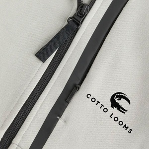 Pull hommes sweats à capuche respirant couleur unie taux d'usine polaire coton mélangé streetwear premium haute qualité mode - Product Image 6