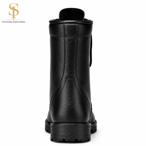 รองเท้าบูทข้อเท้าทรงยุทธวิธี SUPER FORCE BT-SW-01 สำหรับผู้ชาย หนัง PU แฟชั่นลำลอง ใส่ได้ทุกฤดู ปิดด้วยซิปและเชือกผูก - Product Image 3