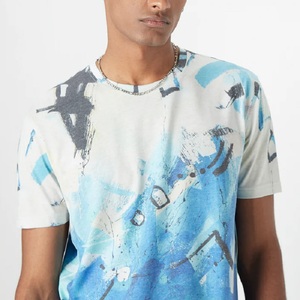 T-shirt à manches courtes pour homme en coton 100% de qualité supérieure, design personnalisé imprimé, respirant, séchage rapide, fabrication artisanale - Product Image 5