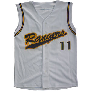 Maillot de baseball sans manches réversible Maillot de softball pour jeunes personnalisé Chemise respirante uniforme d'impression par sublimation de haute qualité - Product Image 1