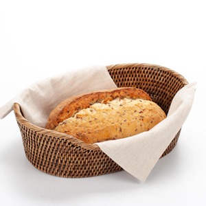 Panier à linge en rotin tressé à la main, écologique, avec couvercle, paniers de rangement faits à la main, naturels, modernes, multifonctionnels, Artex Green Earth Made - Product Image 3
