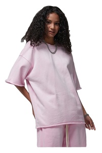 Pantalones cortos de lijado de gran tamaño Vintage de alta calidad con camiseta de cuello redondo Diseño de estampado de tela de punto Tinte lavable Hecho por RAM Industry - Product Image 5