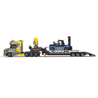 Colección original de bloques de construcción de camiones pesados |   Camión Europeo |   Camión Americano |   Transporte de Ingeniería