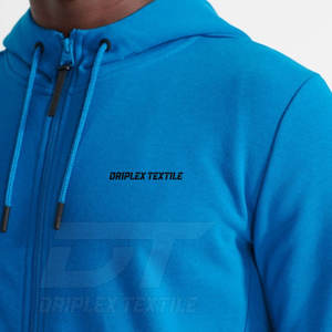 Style unique respirant hommes fermeture éclair sweats à capuche Offre Spéciale nouveauté basiques coton mélangé fermeture éclair sweats à capuche pour hommes - Product Image 3