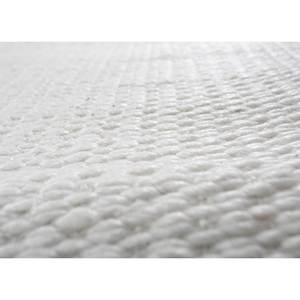 พรมโพลีเอสเตอร์ทอลายเรียบสีไอวอรี่ รุ่น Abrash ลายเรขาคณิตสีพื้น รูปทรงสี่เหลี่ยมผืนผ้า สำหรับห้องนั่งเล่น พรมข้างเตียง พรมทางเดิน - Product Image 3