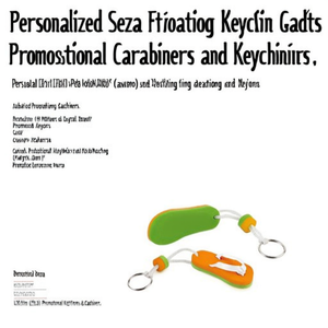 Portachiavi Galleggianti Personalizzati Seza, Gadget Promozionali, Moschettoni e Portachiavi - Product Image 2