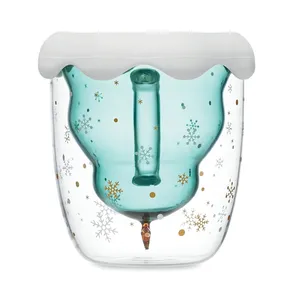 Tazza in Vetro Borosilicato VERDE Personalizzata, Articoli Promozionali per Bevande - Product Image 6