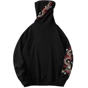 Nouvelle Arrivée Direct Usine – Sweat à Capuche Homme Oversize Brodé Uni Respirant en Molleton de Coton Épais de Haute Qualité – Collection Automne – Vente Flash - Product Image 6