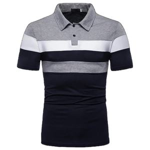 Chemise d'été pour homme en soie glacée respirante, coupe ajustée, style coréen tendance, demi-manches, col rabattu - Product Image 5